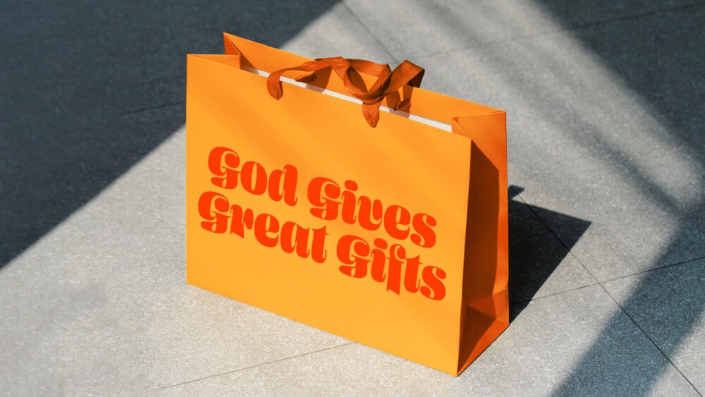 God Gives Great Gifts Image